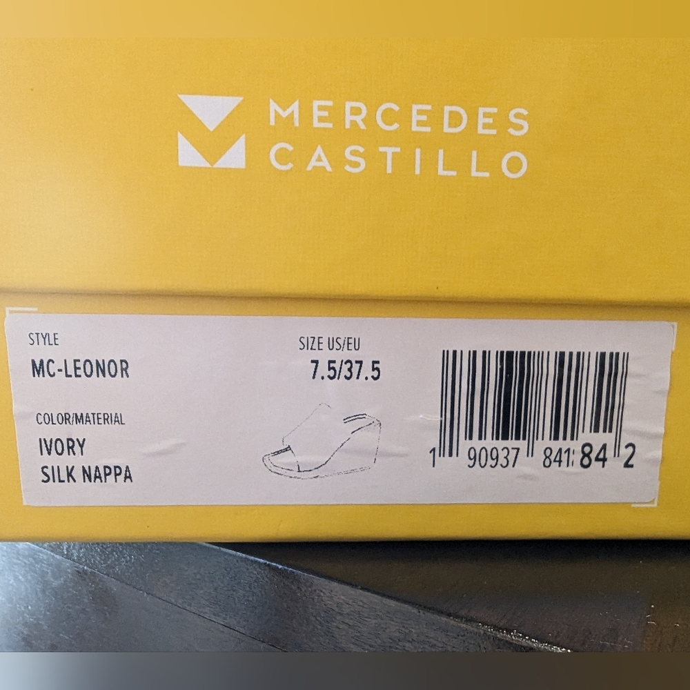 MERCEDES CASTILLO Wedge 7.5 ivory - Picture 16 of 16